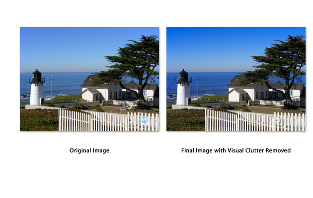 corrected lens distortion