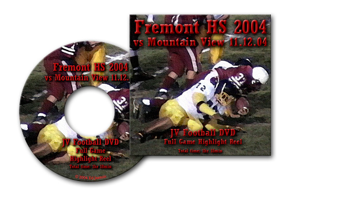 DVD cover and album label