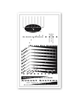 One color newspaper ad