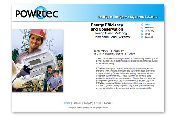 POWRtec legacy home page
